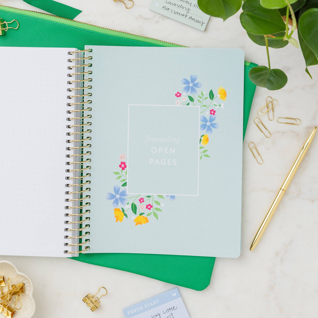 Refresh Brain Dump Journal | Gold Stripes