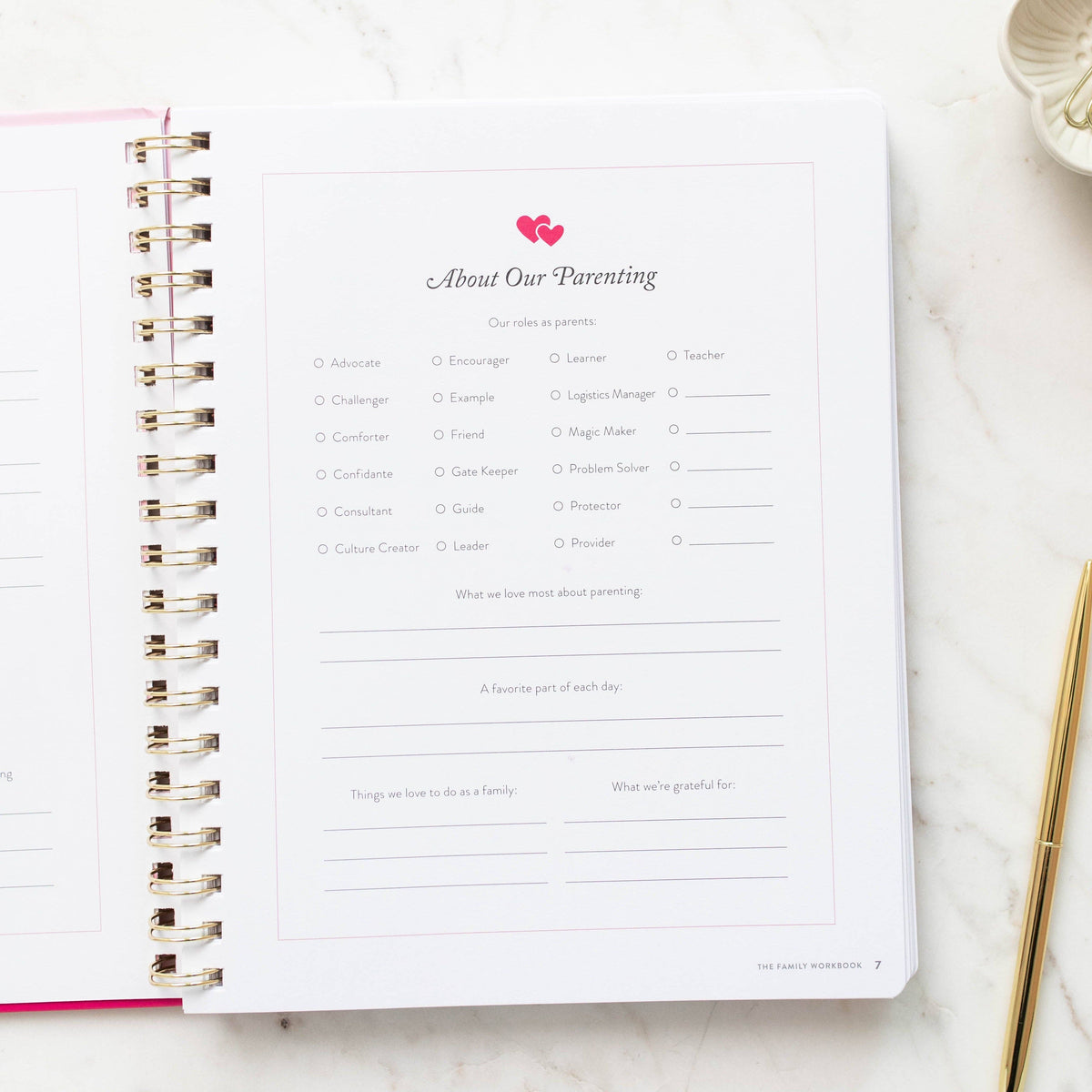 Family Workbook Bundle