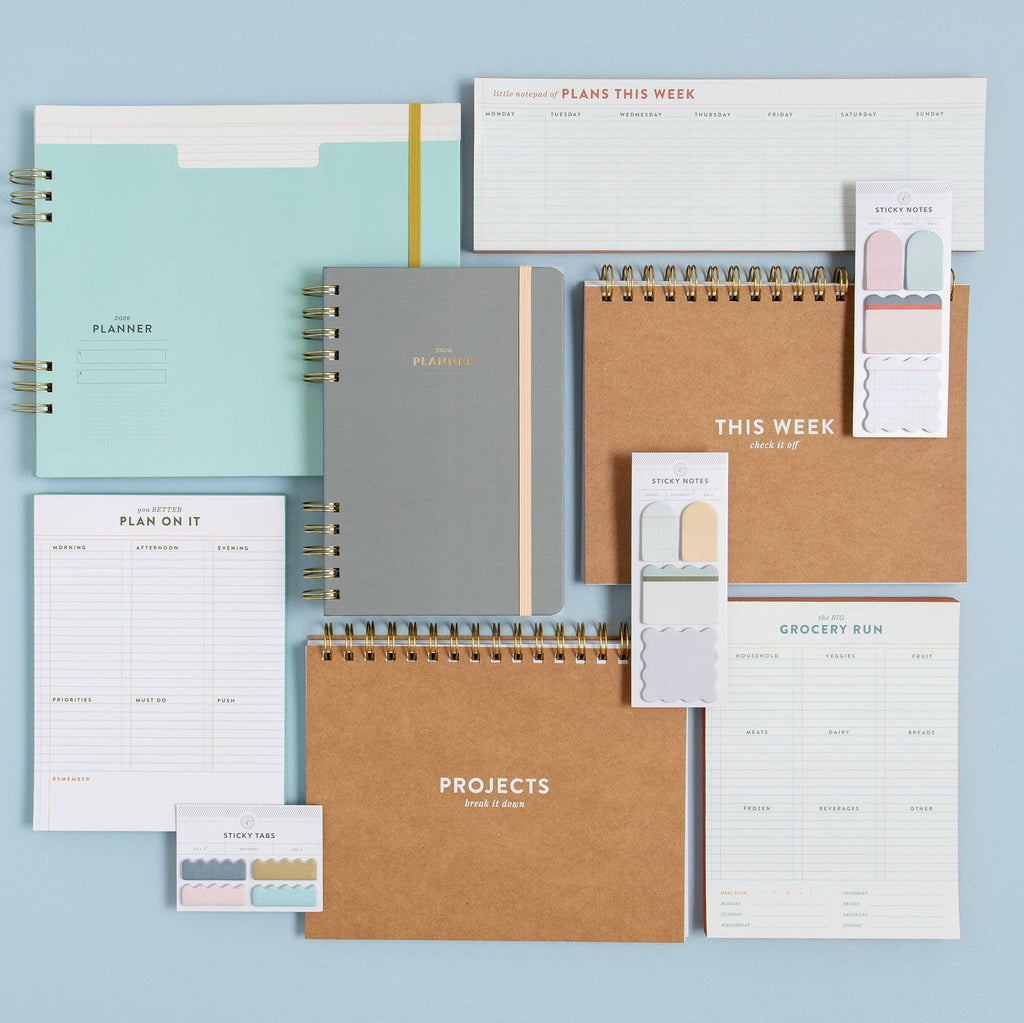 Undated Spiral Weekly Planner
