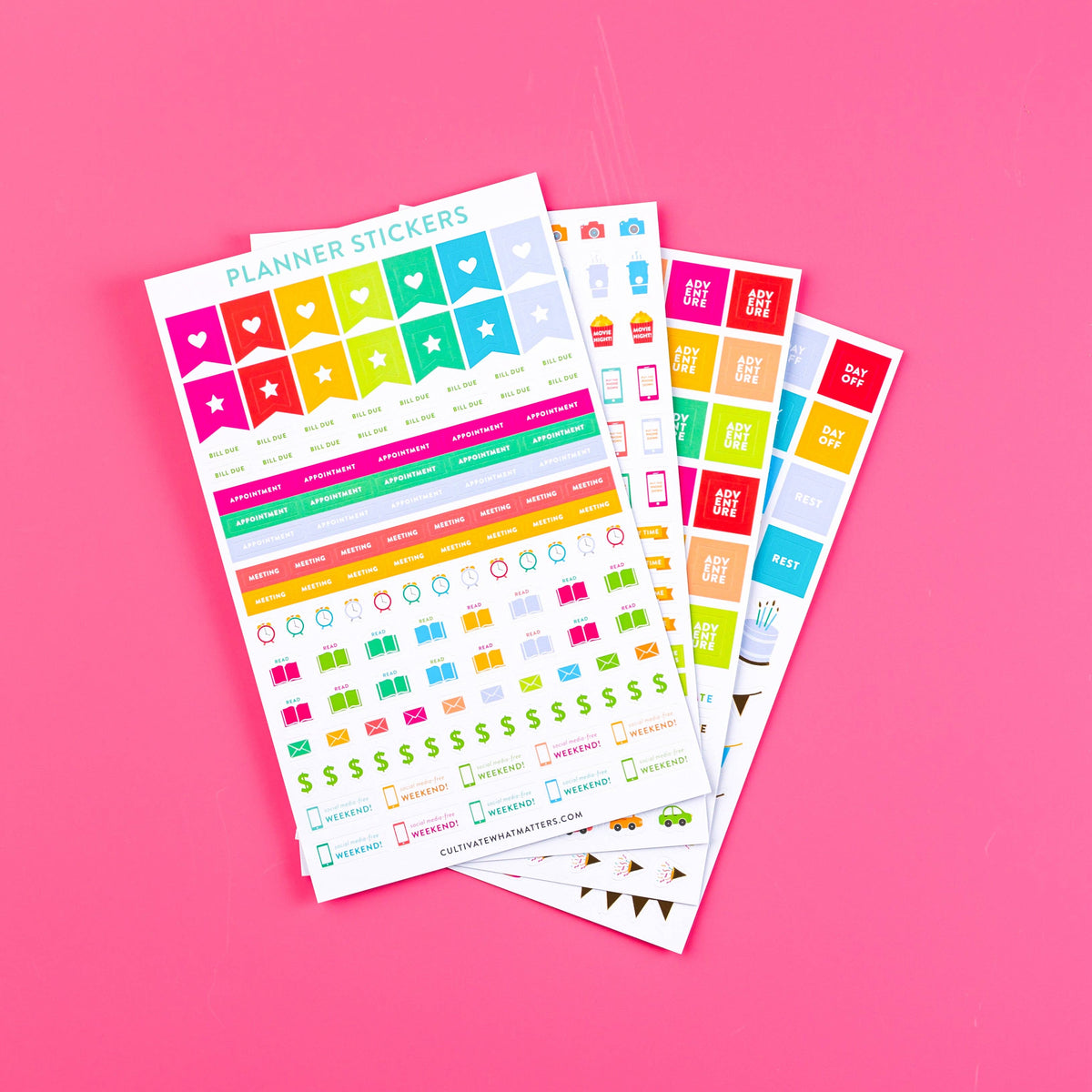 Planner Sticker Pack