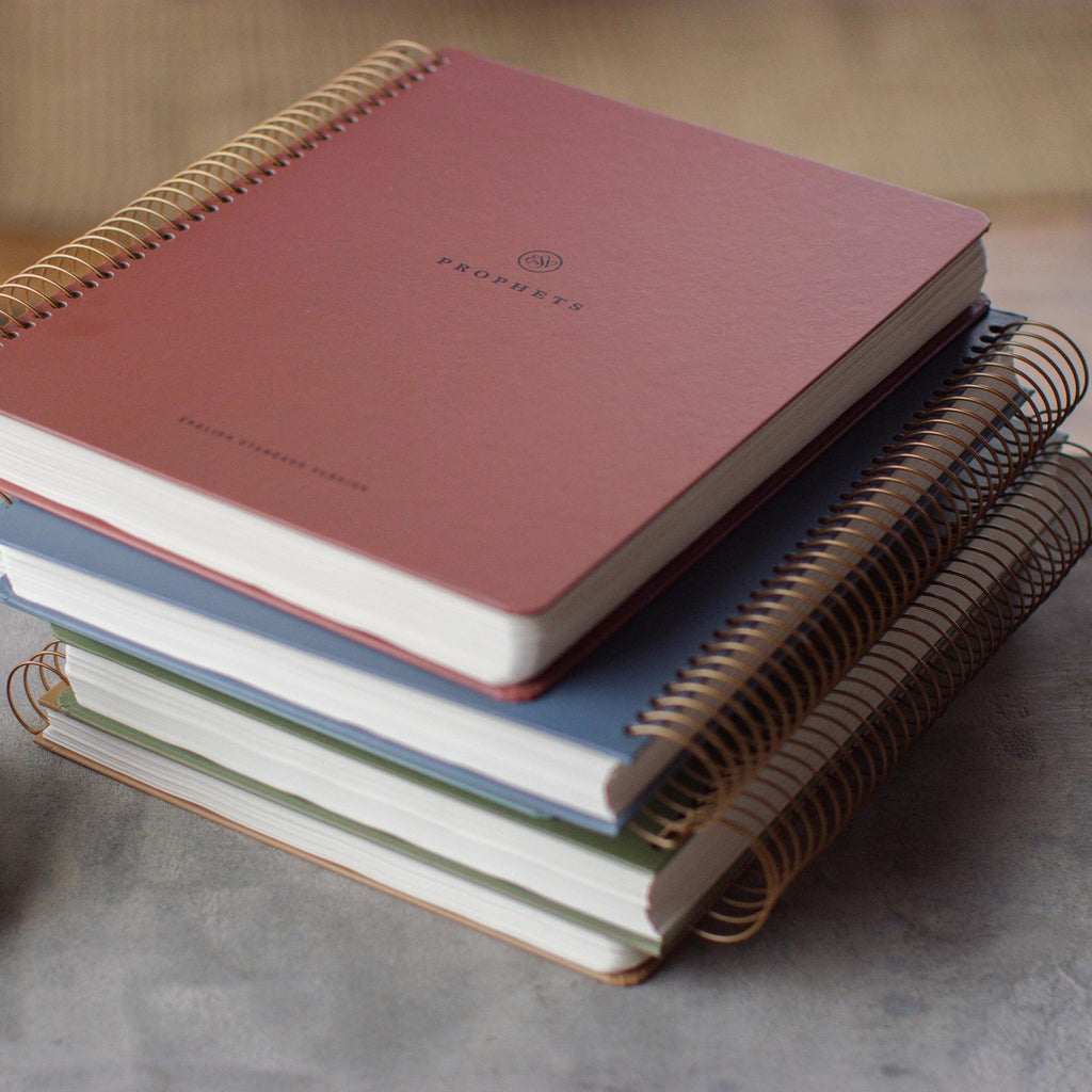 Esv Spiral-Bound Journaling Bible Five-Volume Set, Hardcover