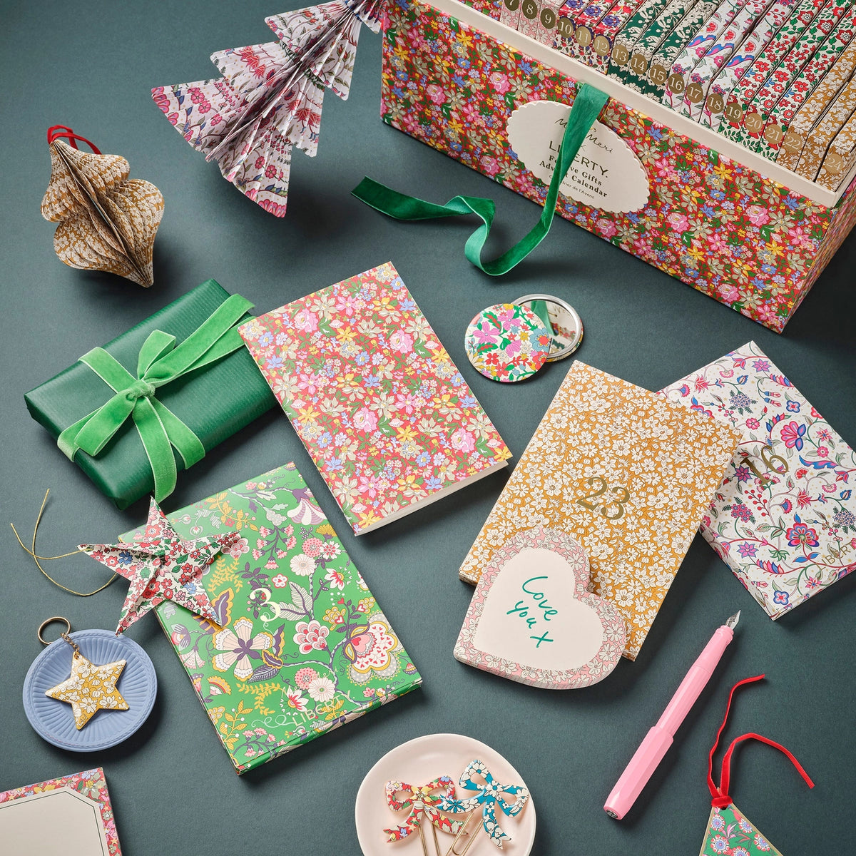 Meri Meri X Liberty Festive Gifts Advent Calendar