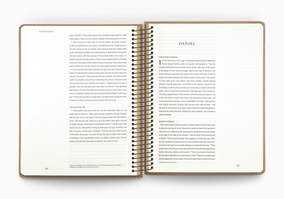 Esv Spiral-Bound Journaling Bible, Prophets